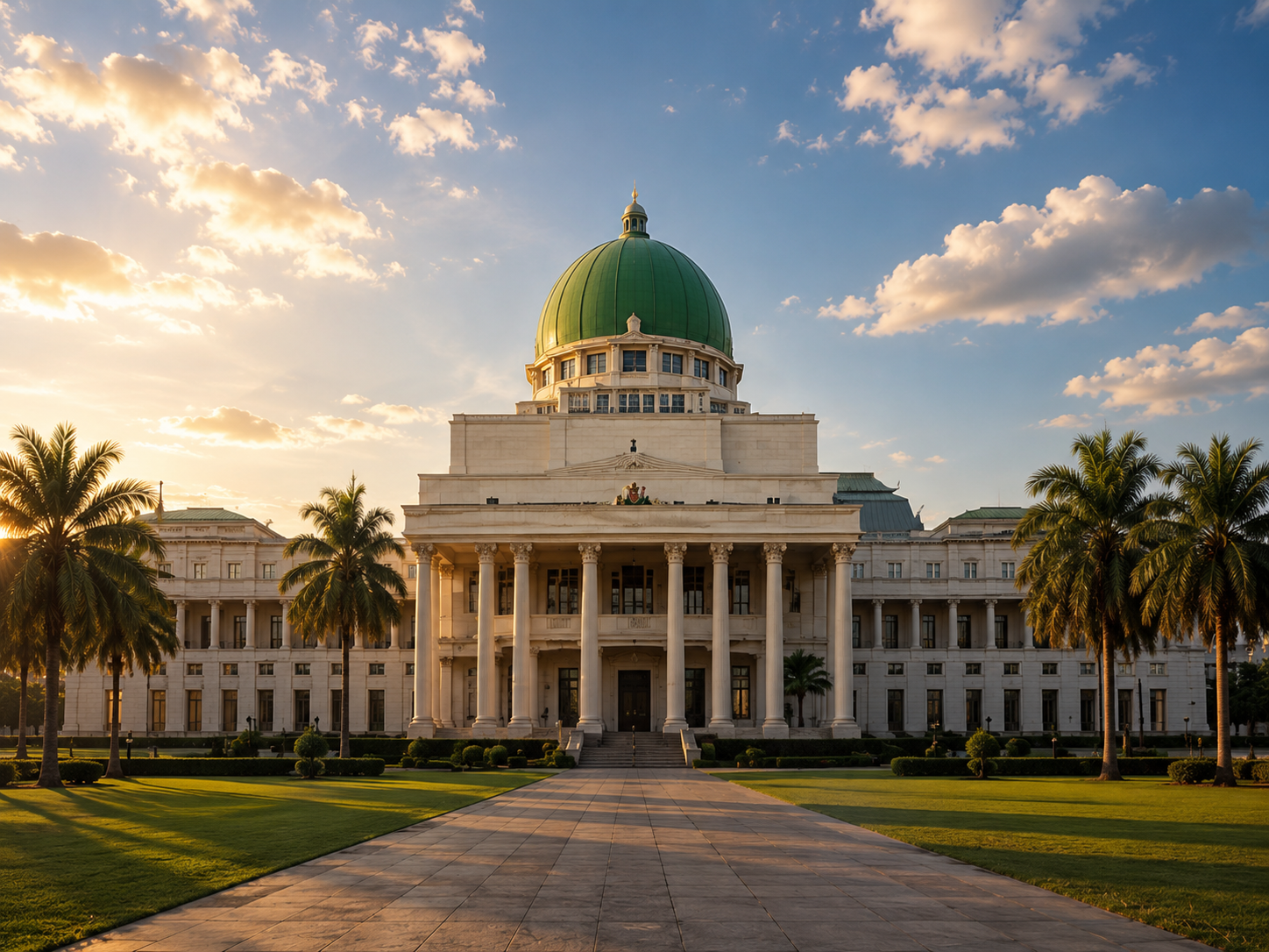 Official travel and diplomatic building